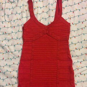 Red Bebe Dress